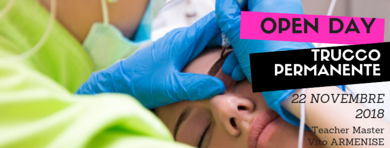 OPEN DAY TRUCCO PERMANENTE
